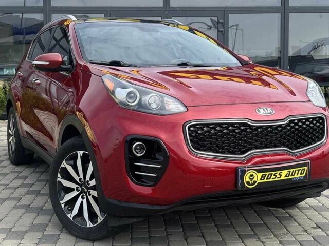 Красный Киа Sportage, объемом двигателя 2.4 л и пробегом 155 тыс. км за 16800 $, фото 1 на Automoto.ua