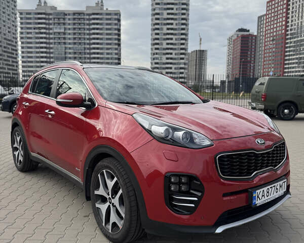 Киа Sportage 2017 в Киеве на Automoto.ua Красный Киа Sportage, объемом двигателя 1.59 л и пробегом 78 тыс. км за 18999 $, фото 1 на Automoto.ua