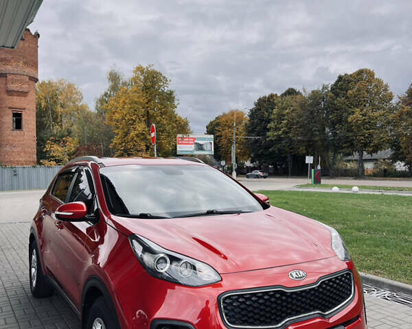 Красный Киа Sportage, объемом двигателя 1.69 л и пробегом 152 тыс. км за 16750 $, фото 1 на Automoto.ua