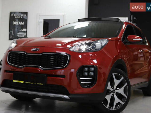 Красный Киа Sportage, объемом двигателя 2 л и пробегом 144 тыс. км за 21800 $, фото 1 на Automoto.ua