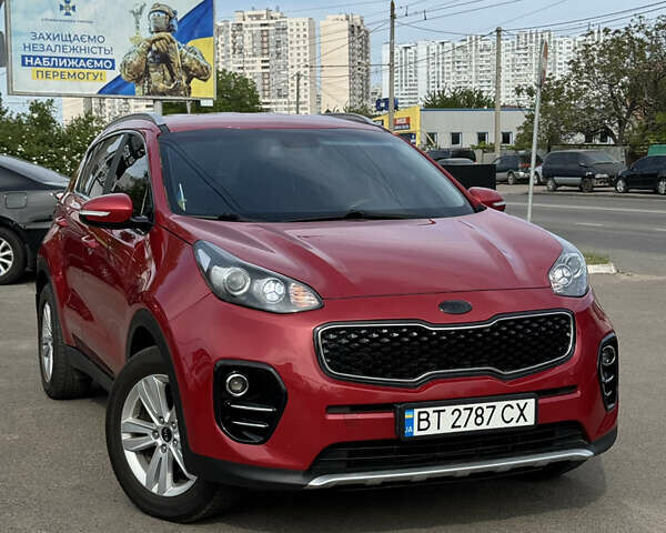 Красный Киа Sportage, объемом двигателя 1.59 л и пробегом 85 тыс. км за 14900 $, фото 1 на Automoto.ua