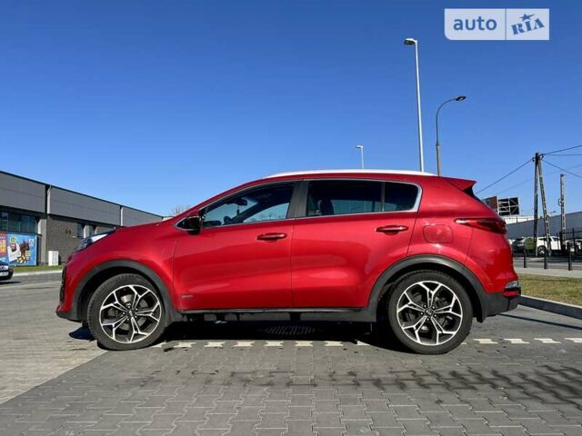 Красный Киа Sportage, объемом двигателя 1.6 л и пробегом 158 тыс. км за 20000 $, фото 1 на Automoto.ua