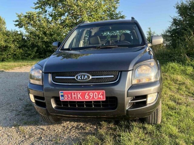 Серый Киа Sportage, объемом двигателя 2 л и пробегом 2 тыс. км за 6500 $, фото 1 на Automoto.ua
