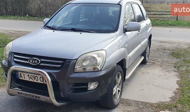 Серый Киа Sportage, объемом двигателя 2.66 л и пробегом 152 тыс. км за 6999 $, фото 1 на Automoto.ua