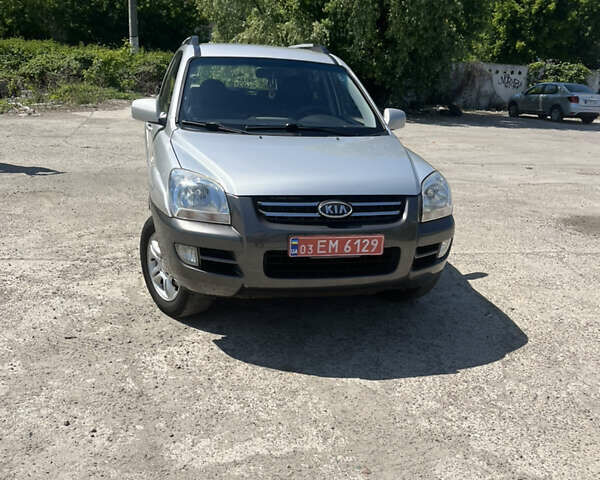 Сірий Кіа Sportage, об'ємом двигуна 2 л та пробігом 262 тис. км за 8299 $, фото 1 на Automoto.ua