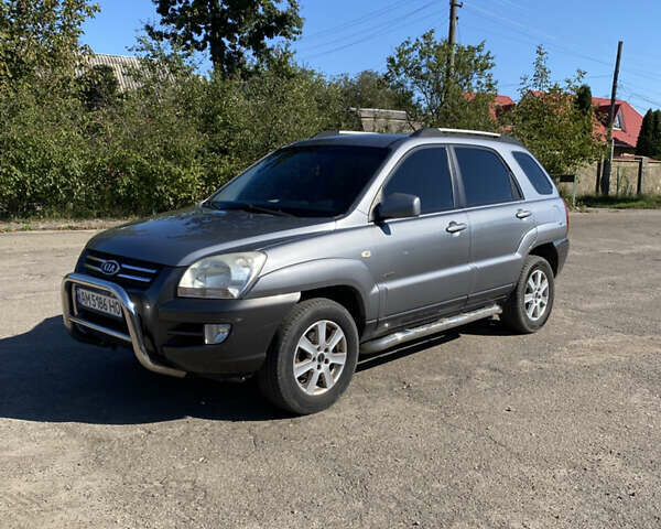 Серый Киа Sportage, объемом двигателя 1.98 л и пробегом 267 тыс. км за 8600 $, фото 1 на Automoto.ua
