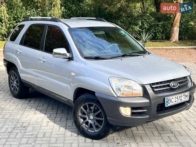 Серый Киа Sportage, объемом двигателя 2 л и пробегом 288 тыс. км за 6999 $, фото 1 на Automoto.ua