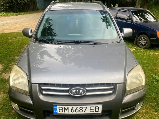 Серый Киа Sportage, объемом двигателя 2 л и пробегом 248 тыс. км за 7500 $, фото 1 на Automoto.ua