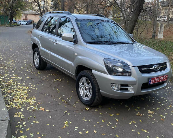 Серый Киа Sportage, объемом двигателя 2 л и пробегом 171 тыс. км за 7850 $, фото 1 на Automoto.ua