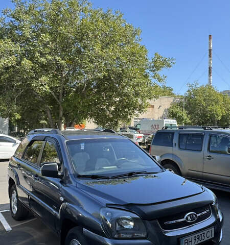 Серый Киа Sportage, объемом двигателя 2 л и пробегом 150 тыс. км за 7750 $, фото 1 на Automoto.ua