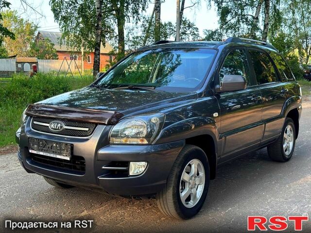Сірий Кіа Sportage, об'ємом двигуна 2 л та пробігом 160 тис. км за 7700 $, фото 1 на Automoto.ua