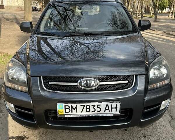 Сірий Кіа Sportage, об'ємом двигуна 1.98 л та пробігом 185 тис. км за 8700 $, фото 1 на Automoto.ua