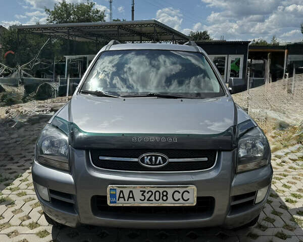Серый Киа Sportage, объемом двигателя 1.98 л и пробегом 269 тыс. км за 8000 $, фото 1 на Automoto.ua