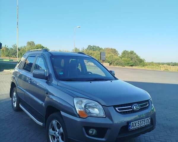 Серый Киа Sportage, объемом двигателя 1.98 л и пробегом 219 тыс. км за 9200 $, фото 1 на Automoto.ua