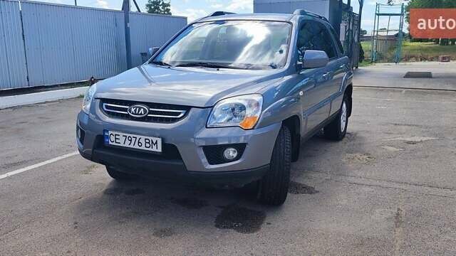 Серый Киа Sportage, объемом двигателя 2 л и пробегом 172 тыс. км за 9300 $, фото 1 на Automoto.ua