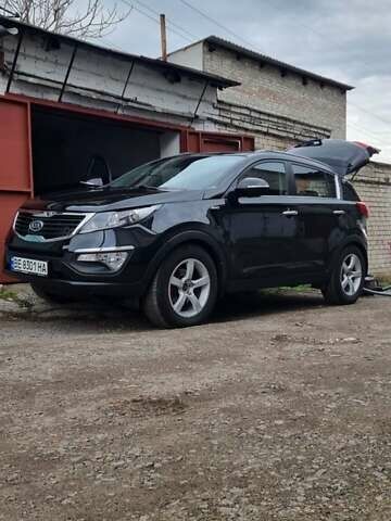 Серый Киа Sportage, объемом двигателя 2 л и пробегом 279 тыс. км за 13850 $, фото 1 на Automoto.ua