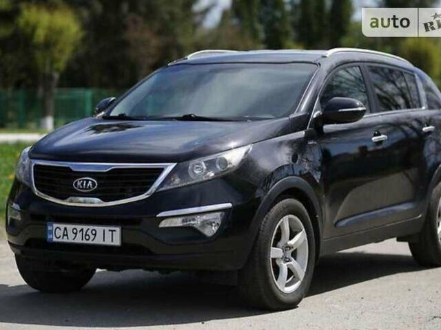 Серый Киа Sportage, объемом двигателя 2 л и пробегом 242 тыс. км за 13799 $, фото 1 на Automoto.ua