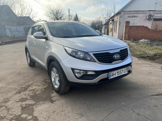 Серый Киа Sportage, объемом двигателя 2 л и пробегом 210 тыс. км за 10300 $, фото 1 на Automoto.ua