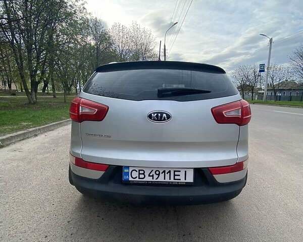 Сірий Кіа Sportage, об'ємом двигуна 2 л та пробігом 220 тис. км за 11200 $, фото 1 на Automoto.ua