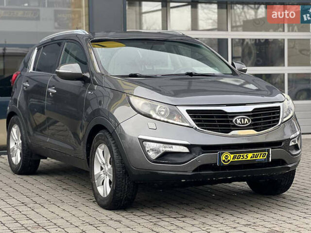 Серый Киа Sportage, объемом двигателя 2 л и пробегом 222 тыс. км за 14300 $, фото 1 на Automoto.ua