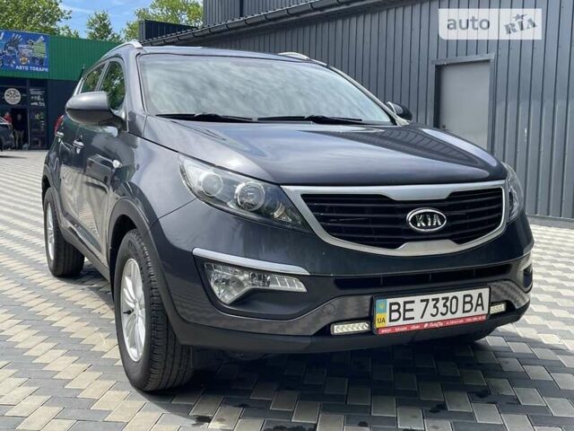 Серый Киа Sportage, объемом двигателя 2 л и пробегом 140 тыс. км за 12300 $, фото 1 на Automoto.ua