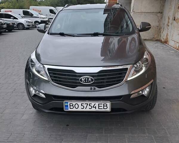 Серый Киа Sportage, объемом двигателя 2 л и пробегом 296 тыс. км за 12200 $, фото 1 на Automoto.ua