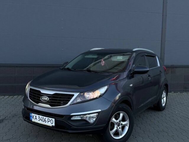 Серый Киа Sportage, объемом двигателя 1.7 л и пробегом 119 тыс. км за 11500 $, фото 1 на Automoto.ua