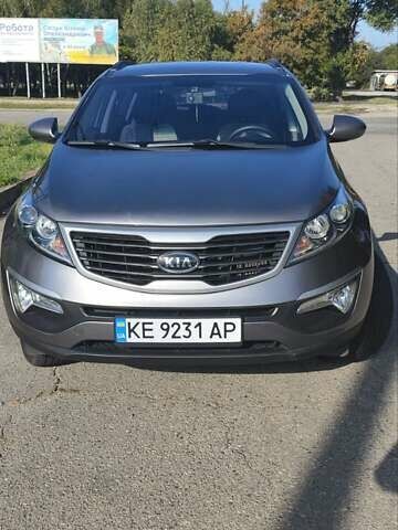 Серый Киа Sportage, объемом двигателя 2 л и пробегом 155 тыс. км за 14000 $, фото 1 на Automoto.ua
