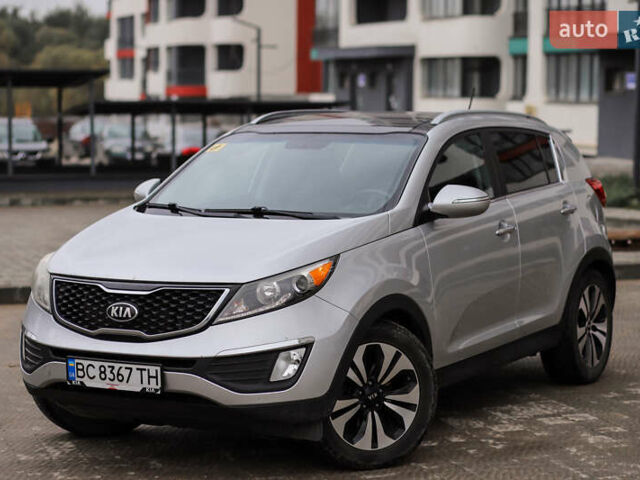 Серый Киа Sportage, объемом двигателя 2 л и пробегом 245 тыс. км за 14500 $, фото 1 на Automoto.ua