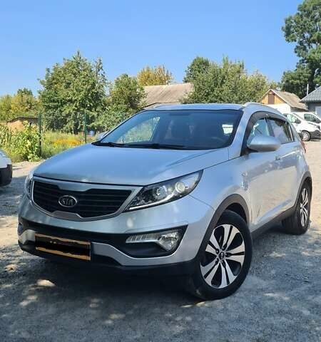 Серый Киа Sportage, объемом двигателя 2 л и пробегом 186 тыс. км за 13700 $, фото 1 на Automoto.ua
