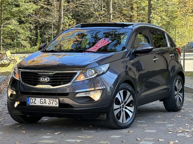 Серый Киа Sportage, объемом двигателя 2 л и пробегом 197 тыс. км за 14999 $, фото 1 на Automoto.ua