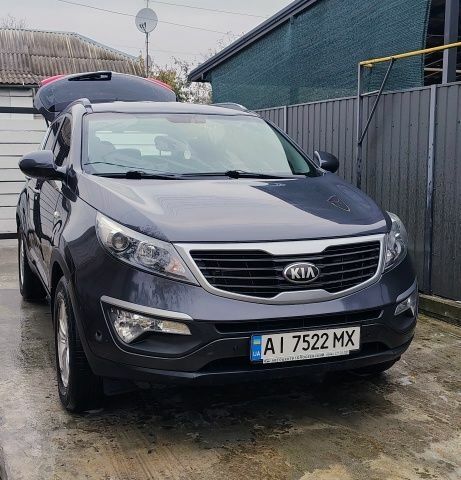 Серый Киа Sportage, объемом двигателя 2 л и пробегом 171 тыс. км за 13500 $, фото 1 на Automoto.ua