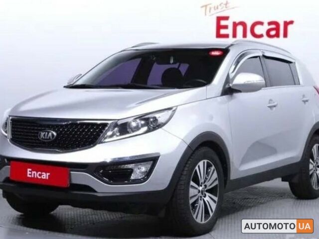 Серый Киа Sportage, объемом двигателя 2 л и пробегом 221 тыс. км за 4450 $, фото 1 на Automoto.ua