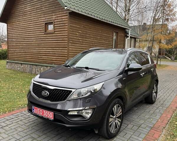 Серый Киа Sportage, объемом двигателя 2 л и пробегом 157 тыс. км за 17200 $, фото 1 на Automoto.ua