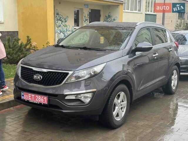 Серый Киа Sportage, объемом двигателя 1.6 л и пробегом 187 тыс. км за 12600 $, фото 1 на Automoto.ua