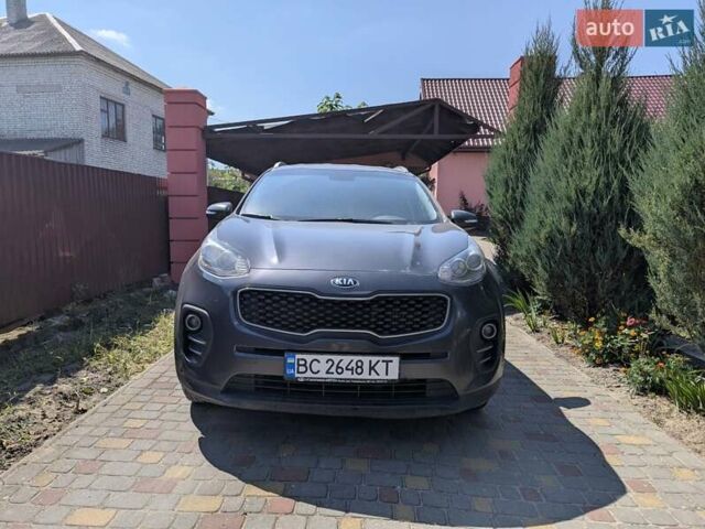 Серый Киа Sportage, объемом двигателя 1.6 л и пробегом 223 тыс. км за 15500 $, фото 1 на Automoto.ua