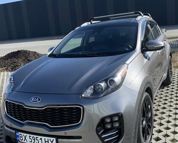 Серый Киа Sportage, объемом двигателя 2 л и пробегом 155 тыс. км за 17400 $, фото 1 на Automoto.ua