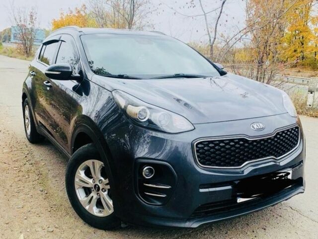 Серый Киа Sportage, объемом двигателя 1.7 л и пробегом 130 тыс. км за 16000 $, фото 1 на Automoto.ua