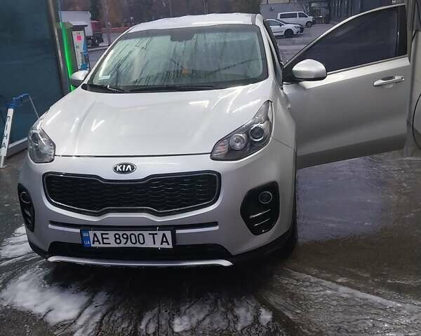 Серый Киа Sportage, объемом двигателя 2 л и пробегом 116 тыс. км за 20200 $, фото 1 на Automoto.ua