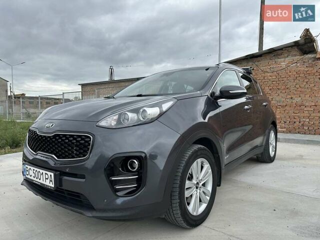 Серый Киа Sportage, объемом двигателя 2 л и пробегом 170 тыс. км за 18000 $, фото 1 на Automoto.ua