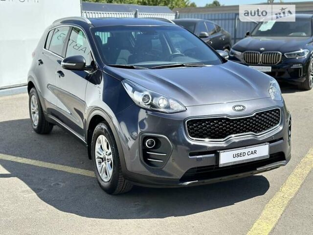 Сірий Кіа Sportage, об'ємом двигуна 2 л та пробігом 173 тис. км за 11000 $, фото 1 на Automoto.ua