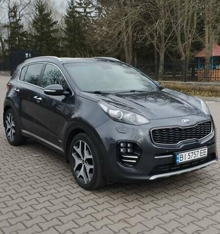 Сірий Кіа Sportage, об'ємом двигуна 2 л та пробігом 141 тис. км за 25500 $, фото 1 на Automoto.ua