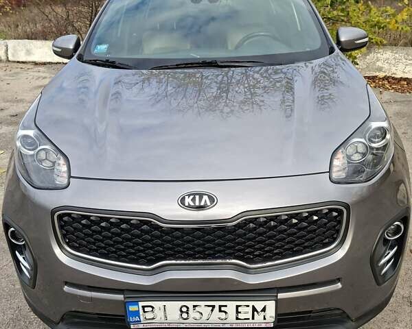 Сірий Кіа Sportage, об'ємом двигуна 2 л та пробігом 99 тис. км за 16000 $, фото 1 на Automoto.ua