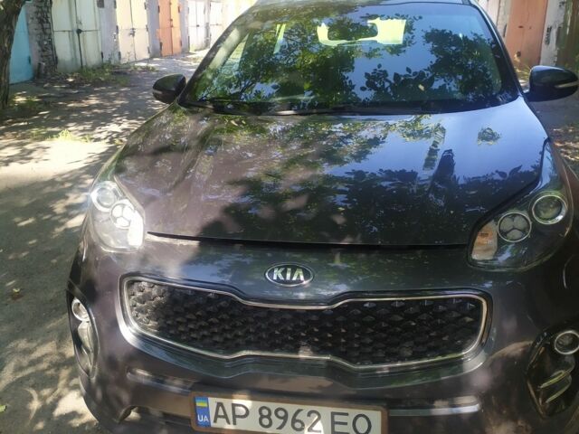 Серый Киа Sportage, объемом двигателя 2 л и пробегом 155 тыс. км за 17000 $, фото 1 на Automoto.ua
