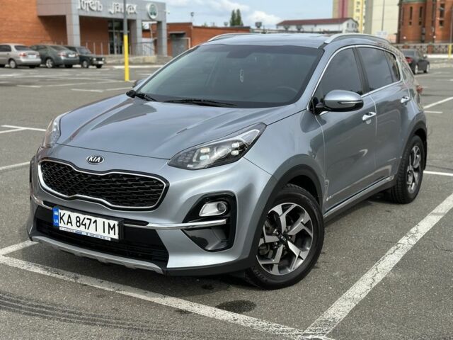 Серый Киа Sportage, объемом двигателя 2 л и пробегом 98 тыс. км за 615 $, фото 1 на Automoto.ua