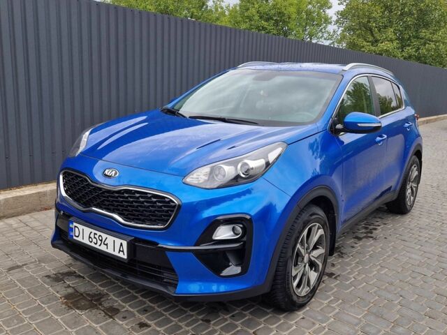 Синий Киа Sportage, объемом двигателя 1.6 л и пробегом 80 тыс. км за 18000 $, фото 1 на Automoto.ua