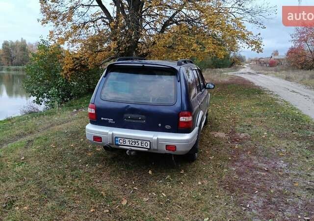 Синий Киа Sportage, объемом двигателя 2 л и пробегом 210 тыс. км за 3300 $, фото 1 на Automoto.ua