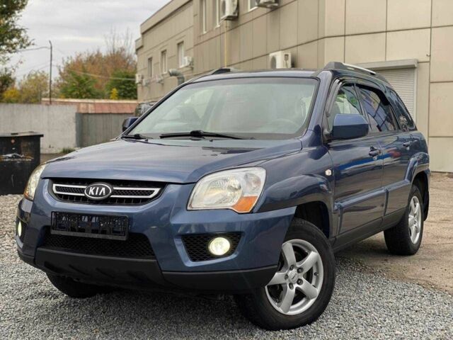 Синий Киа Sportage, объемом двигателя 2 л и пробегом 140 тыс. км за 7799 $, фото 1 на Automoto.ua