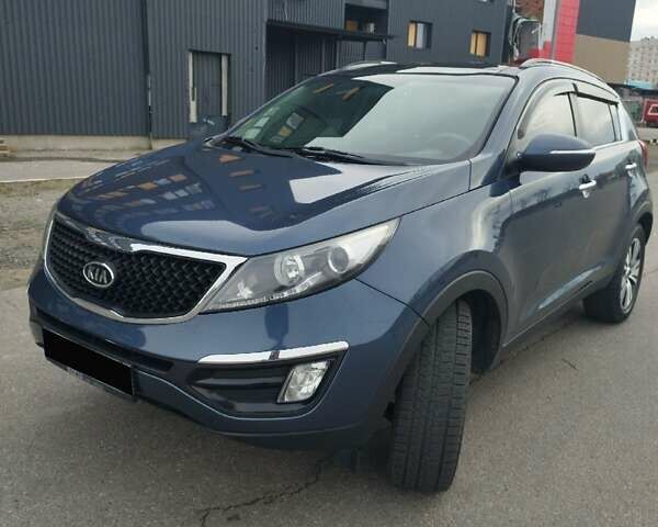Синий Киа Sportage, объемом двигателя 2.4 л и пробегом 156 тыс. км за 12500 $, фото 1 на Automoto.ua