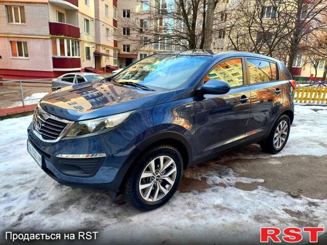 Синий Киа Sportage, объемом двигателя 2.4 л и пробегом 54 тыс. км за 13300 $, фото 1 на Automoto.ua